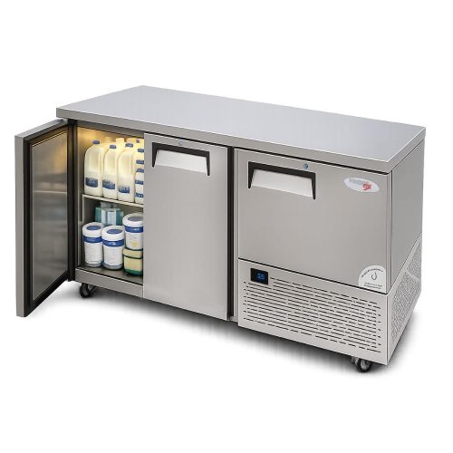 Under bar fridges - Stainless Steel doors