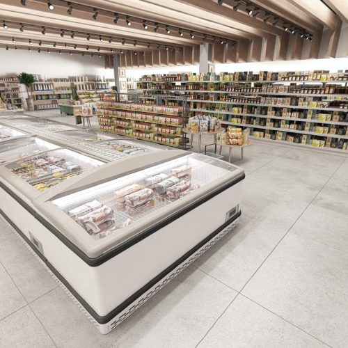 Horizontal Glass top display (Bi-Cooling) - Image 2