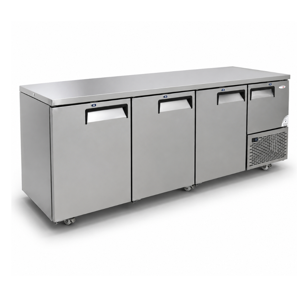3.5 door Underbar fridge (Stainless Steel Doors) - Image 4