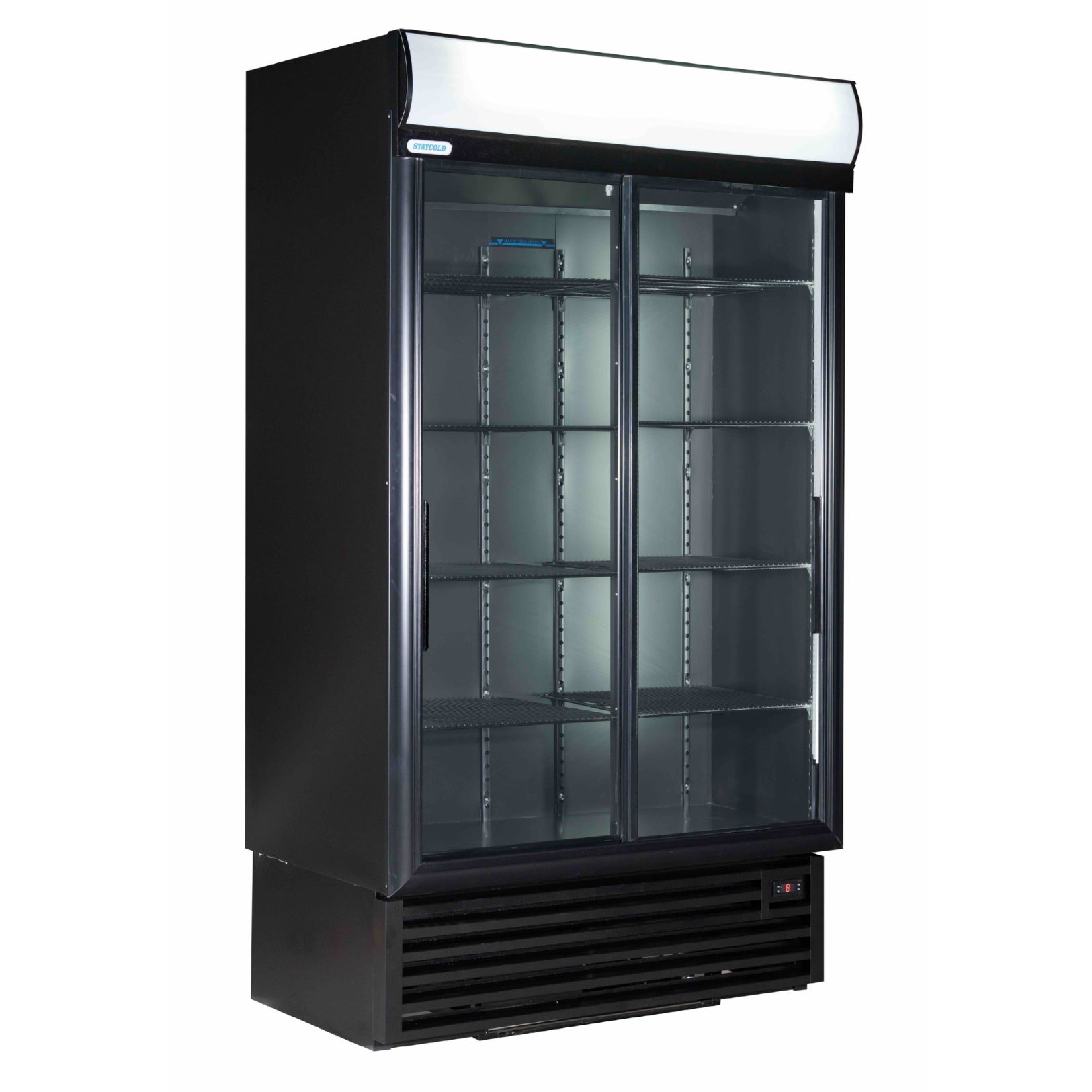 "CARBON EDITION" Hydro-Carbon 910LT Double Door Sliding Cooler - Image 3